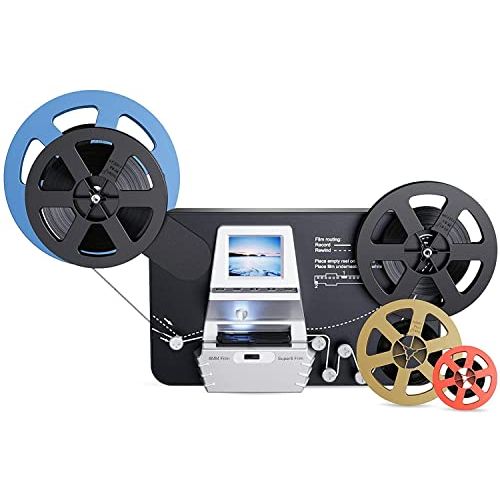 8mm & Super 8 Reels 1080P Converter 3", 5", 7", 9" Film Reels Includes 32GB SD Card