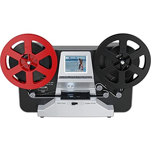 8mm and Super 8 Film Reel Converter Scanner Convert 3” 5” Film reels Includes 32GB SD Card