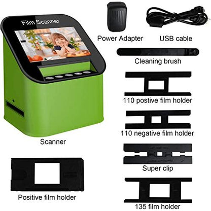 Film and Slide Scanner with 4.3'' LCD Screen 22MP High-Resolution